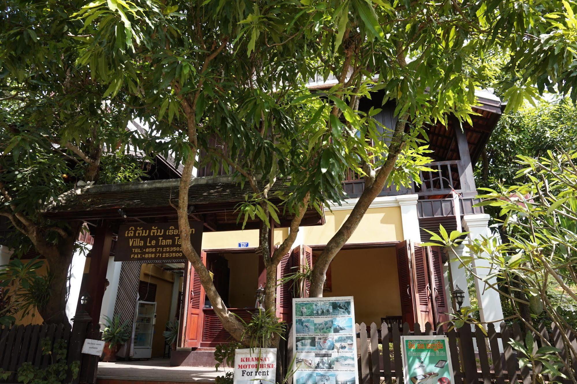 Villa Le Tam Tam Boutique Hotel Luang Prabang Ngoại thất bức ảnh